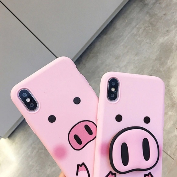 BOGO FREE iPhone 7/8/X/XS Max Pig Case - Picture 4 of 8